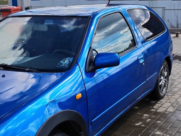 1999 Nissan Almera I (N15), синий, 100000 рублей - вид 2