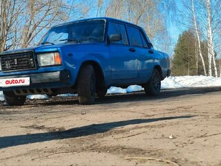 2006 Lada (ВАЗ) 2107, синий, 180000 рублей, вид 1