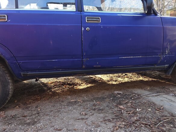 2001 Lada (ВАЗ) 2107, голубой, 80000 рублей - вид 4