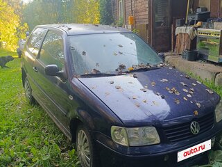 2001 Volkswagen Polo III Рестайлинг, синий, 150000 рублей, вид 1