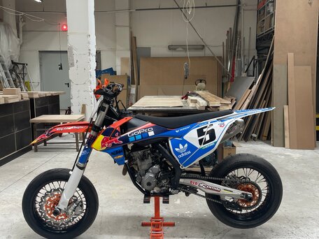 2016 KTM 350 SX F, оранжевый, 590000 рублей, вид 4