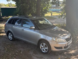 2012 Skoda Fabia II Рестайлинг, бежевый, 485000 рублей, вид 1