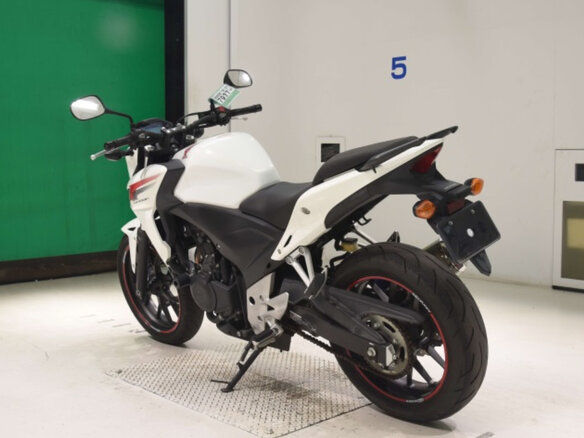 2013 Honda CB 400F, белый, 325000 рублей - вид 5