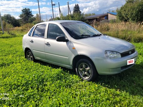 2008 Lada (ВАЗ) Kalina I, серебристый, 185000 рублей, вид 4