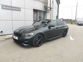 2021 BMW 3 серии 320d xDrive VII (G2x), чёрный, 5290000 рублей, вид 2
