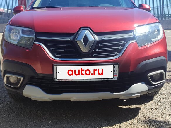 2019 Renault Logan Stepway II Рестайлинг, красный, 1400000 рублей - вид 9