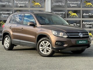 2014 Volkswagen Tiguan I Рестайлинг, коричневый, 1700000 рублей, вид 3