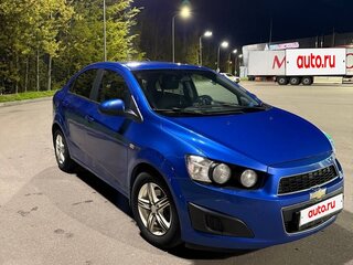2012 Chevrolet Aveo II, синий, 580000 рублей, вид 1