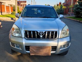2006 Toyota Land Cruiser Prado 4-speed 120 Series, серебристый, 1950000 рублей, вид 2