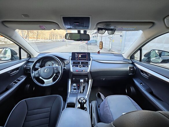 2021 Lexus NX 200 I Рестайлинг, чёрный, 3800000 рублей - вид 9