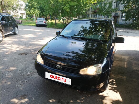 2010 Lada (ВАЗ) Kalina I, чёрный, 240000 рублей - вид 2