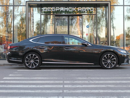 2021 Lexus LS 500 V, чёрный, 8200000 рублей, вид 4