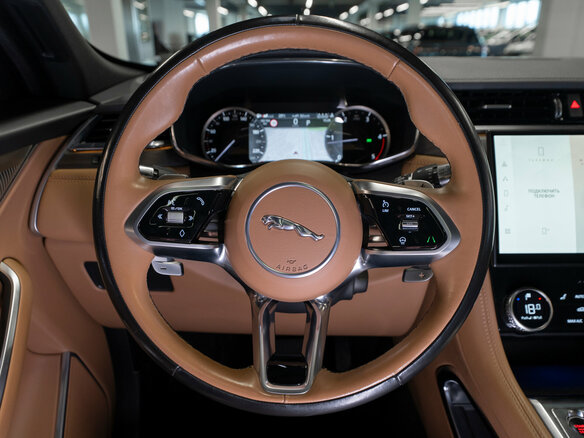 2021 Jaguar F-Pace I Рестайлинг, синий - вид 10