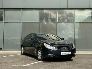 2011 Hyundai Sonata VI (YF), чёрный, 592000 рублей, вид 2