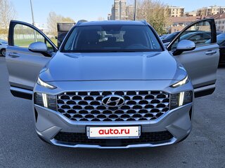 2021 Hyundai Santa Fe IV Рестайлинг, серебристый, 3700000 рублей, вид 1