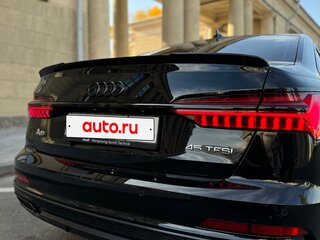 2021 Audi A6 45 TFSI V (C8), чёрный, 4690000 рублей, вид 3