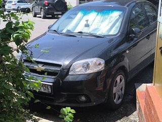 2011 Chevrolet Aveo I Рестайлинг, чёрный, 470000 рублей, вид 1