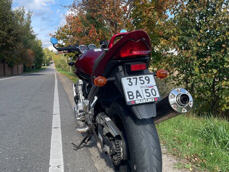 2009 Suzuki Bandit GSF 1250, красный, 450000 рублей, вид 4