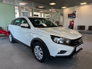 2018 Lada (ВАЗ) Vesta SW Cross I, белый, 719000 рублей, вид 2
