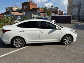 2018 Hyundai Solaris II, белый, 720000 рублей, вид 5