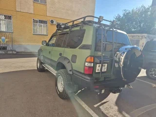 1998 Toyota Land Cruiser Prado 90 Series, зелёный, 2500000 рублей, вид 4