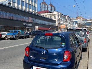 2018 Nissan March IV (K13) Рестайлинг, синий, 500000 рублей, вид 2