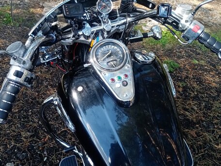 2000 Kawasaki VN1500 Vulcan, чёрный, 550000 рублей, вид 4