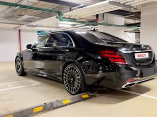 2019 Mercedes-Benz S-Класс 350 d Long VI (W222, C217) Рестайлинг, чёрный, 5849000 рублей, вид 4