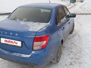 2020 Lada (ВАЗ) Granta I Рестайлинг, синий, 935000 рублей, вид 4
