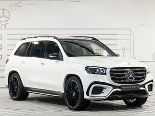 2025 Mercedes-Benz GLS 450 II (X167) Рестайлинг, белый, 20703000 рублей, вид 3