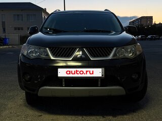 2007 Mitsubishi Outlander II, чёрный, 900000 рублей, вид 1
