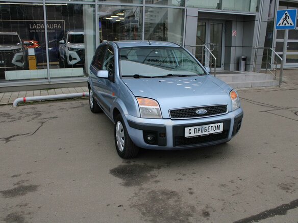 2008 Ford Fusion I Рестайлинг, голубой, 375000 рублей - вид 2