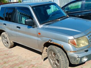 2001 Mitsubishi Pajero Pinin, серебристый, 200000 рублей, вид 4