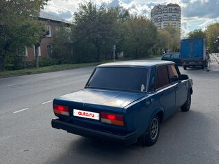 2008 Lada (ВАЗ) 2107, синий, 135000 рублей, вид 4