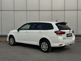 2016 Toyota Corolla Fielder XI (E160, E170, E180) Рестайлинг 1, белый, 1280000 рублей, вид 2