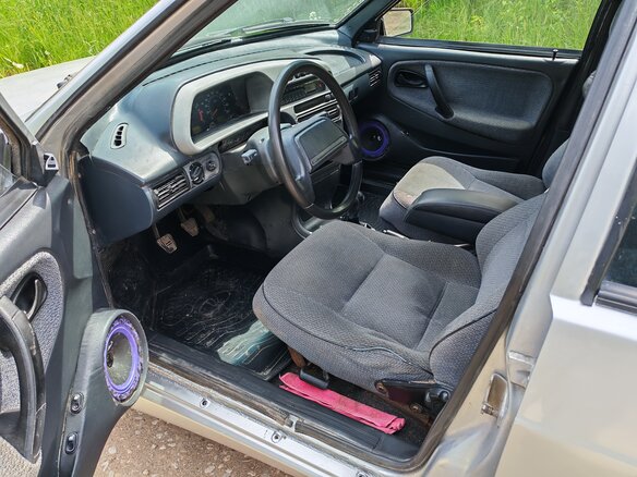 2008 Lada (ВАЗ) 2114, серебристый, 65000 рублей - вид 6