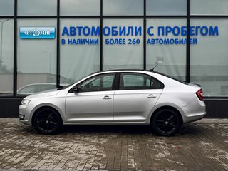 2017 Skoda Rapid I Рестайлинг, серебристый, 1359000 рублей, вид 2