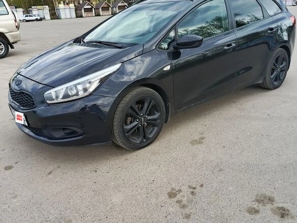 2013 Kia Ceed II, чёрный, 1029000 рублей