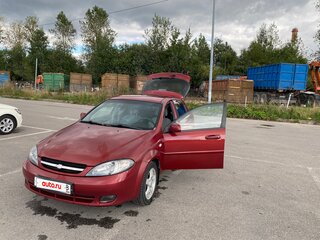 2007 Chevrolet Lacetti I, красный, 410000 рублей, вид 5