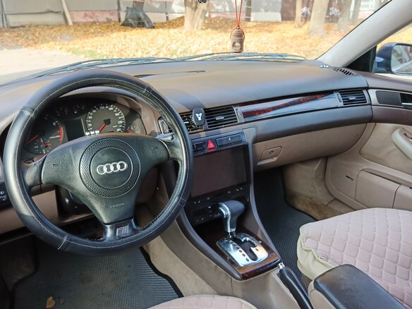 1998 Audi A6 II (C5), синий, 400000 рублей - вид 4