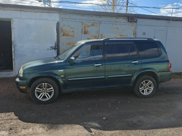 2001 Suzuki Grand Vitara XL-7 I, зелёный, 300000 рублей - вид 6