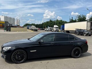 2013 BMW 7 серии Long 740Li xDrive V (F01/F02/F04) Рестайлинг, чёрный, 1500000 рублей, вид 2