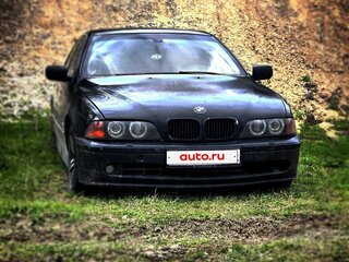 2000 BMW 5 серии 523i IV (E39), чёрный, 600000 рублей, вид 2