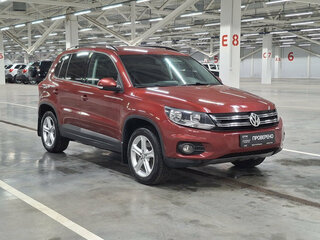 2012 Volkswagen Tiguan I Рестайлинг, красный, 1255000 рублей, вид 3