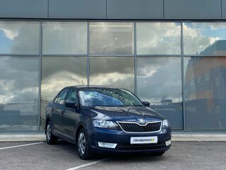 2014 Skoda Rapid Green Tec I, синий, 557000 рублей, вид 2