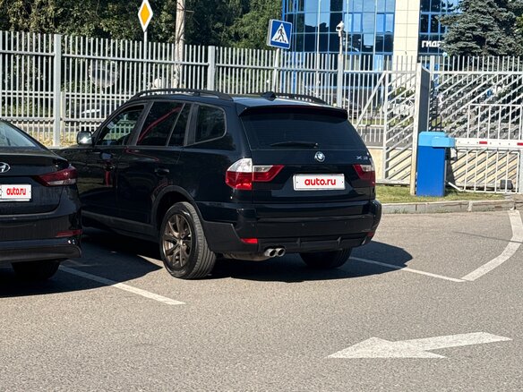 2007 BMW X3 30i I (E83) Рестайлинг, чёрный, 850000 рублей - вид 3