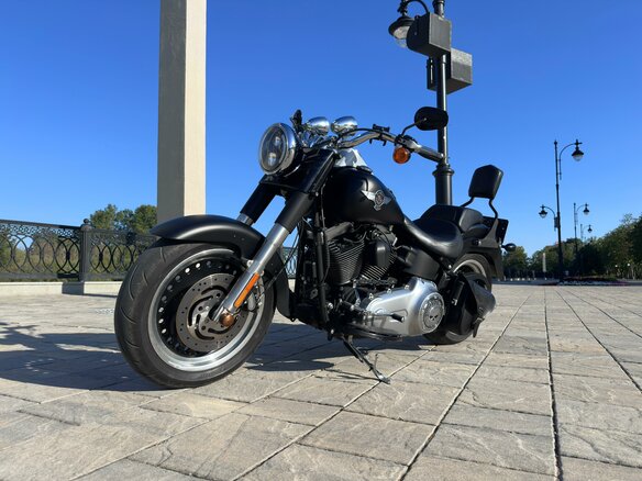 2014 Harley-Davidson Fat Boy, чёрный, 1350000 рублей - вид 28
