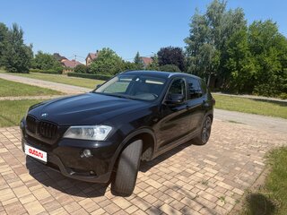 2013 BMW X3 28i xDrive II (F25), чёрный, 1410000 рублей, вид 5