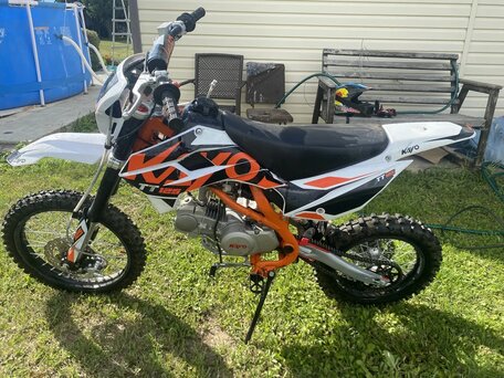2025 Kayo Basic TT125, белый, 75000 рублей, вид 1