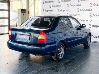 2008 Hyundai Accent ТагАЗ II, синий, 480000 рублей, вид 3